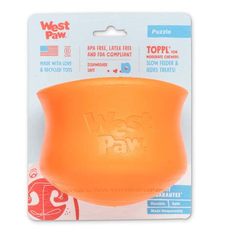 West Paw Zogoflex Toppl dog toy review .